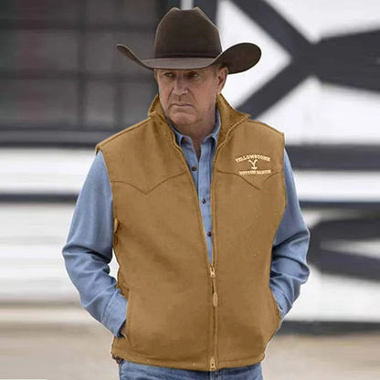 Leonard - Gilet zippé pour hommes