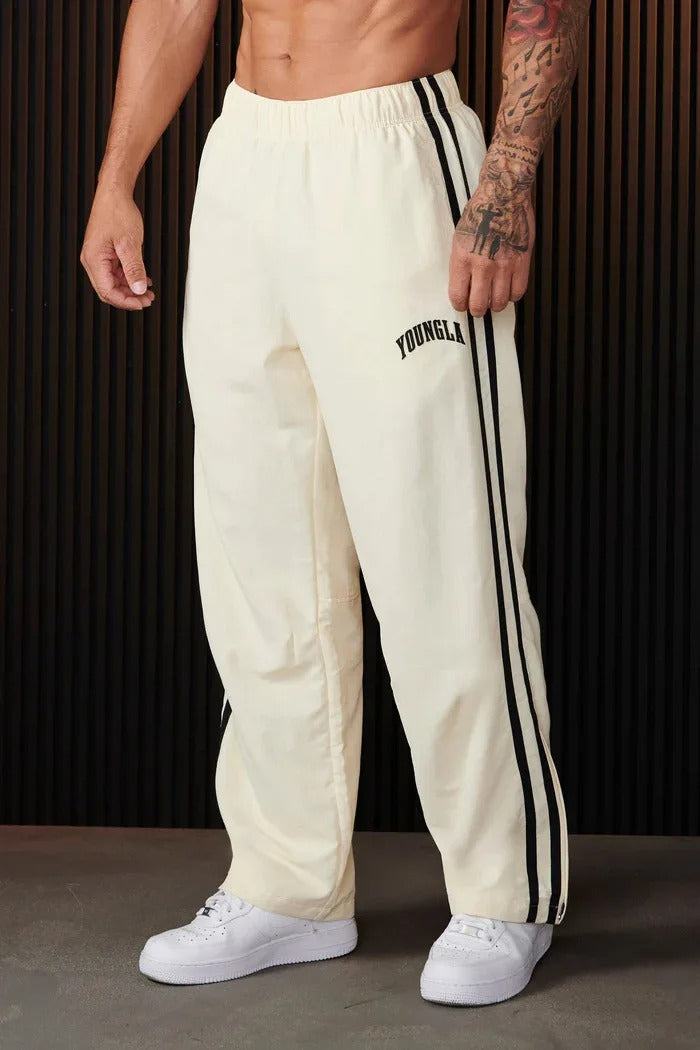 Bryan - Pantalon de sport pour hommes avec double bande imprimée