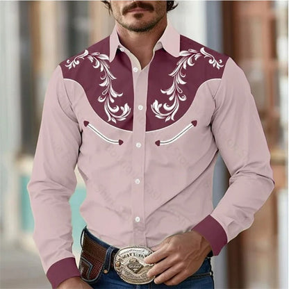 Byron - Chemise à manches longues pour hommes