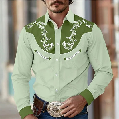 Byron - Chemise à manches longues pour hommes